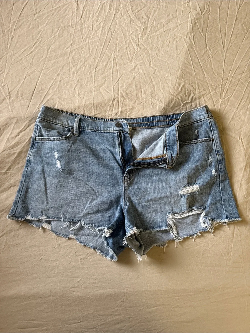 Aerie Stretch Denim Shorts